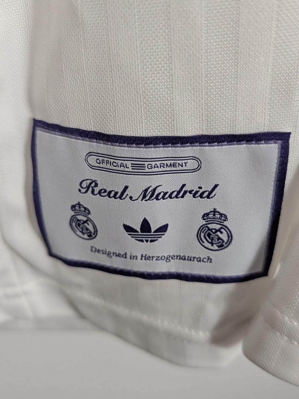 adidas Originals Real Madrid Terrace Icons Jersey - Picture 8 of 9